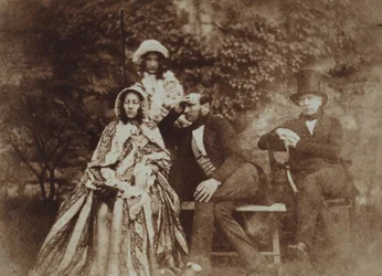 Sir David Brewster, Mrs. James Brewster, and Mr. and Mrs. Adair Craigie